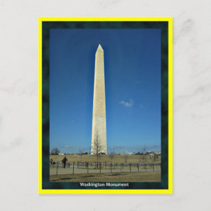 Carte postale Washington Monument