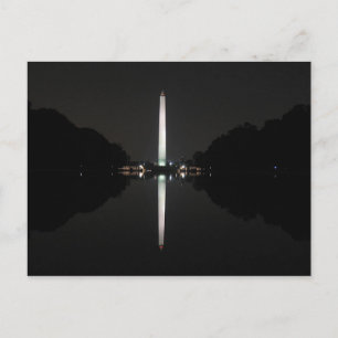 Carte postale Washington Monument la nuit, USA