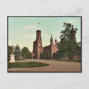 Carte Postale Washington. Smithsonian Institution classique Phot