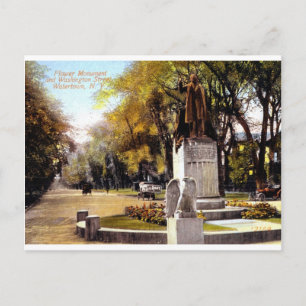 Carte Postale Washington St., Watertown, NY 1917 Vintage
