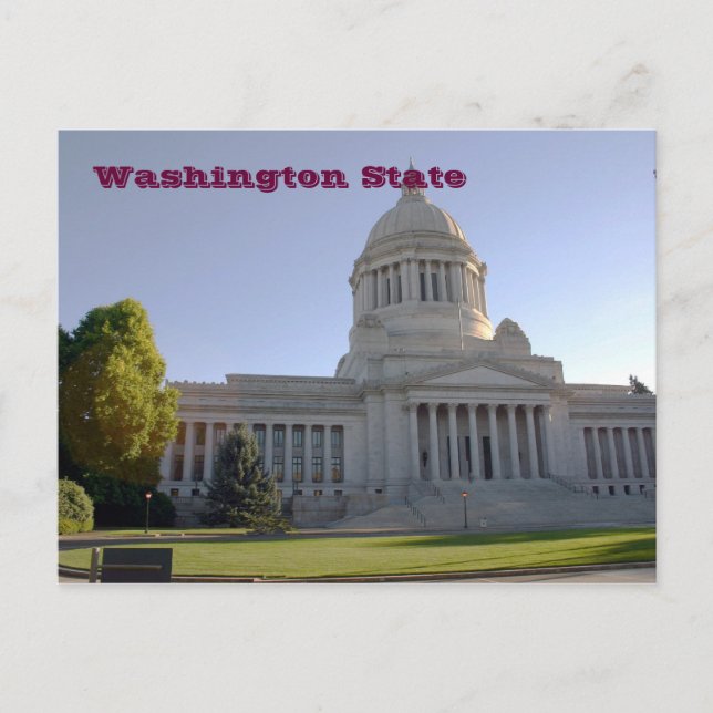 Carte Postale Washington State Capitol, État de Washington (Devant)