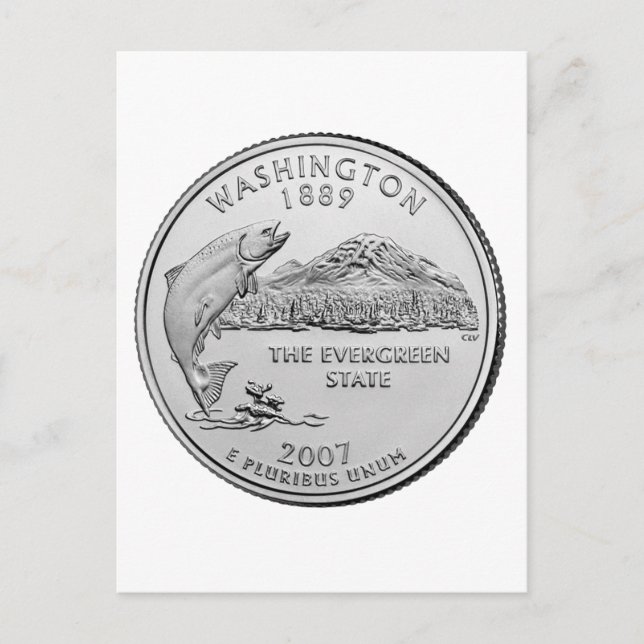 Carte Postale Washington State Quarter (Devant)
