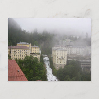 Carte Postale WasserFall, Mauvais Gastein