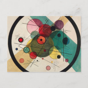 Carte Postale Wassily Kandinsky - Cercles Dans Un Cercle