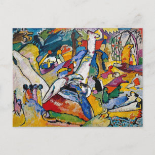 Carte Postale Wassily Kandinsky - Composition II Art abstrait