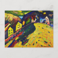 Wassily Kandinsky. Maisons à Murnau. Expressionnis