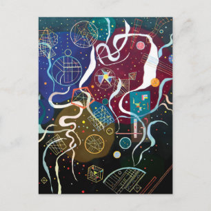Carte Postale Wassily Kandinsky - Mouvement Un Art Abstrait