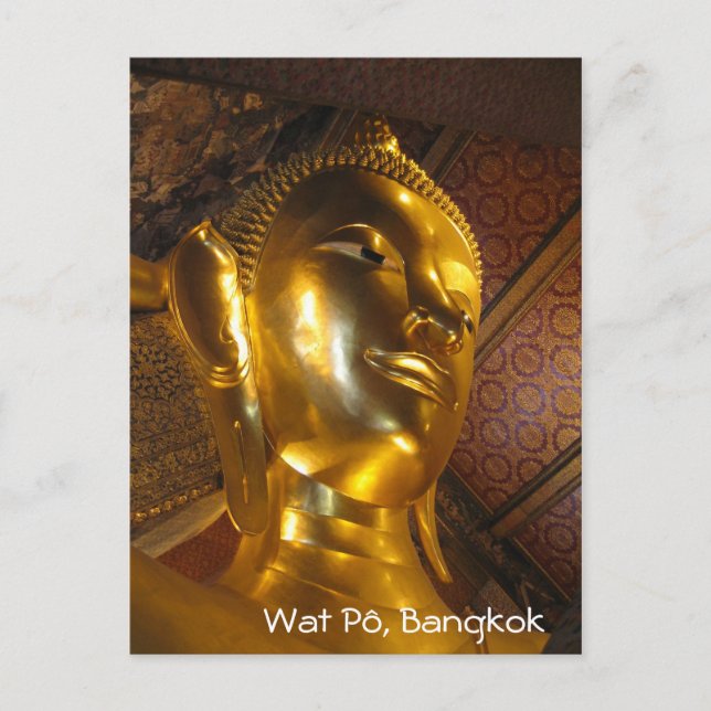 Carte Postale Wat Pô, Bangkok (Devant)