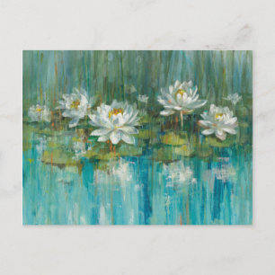 Carte Postale Water Lily Pond
