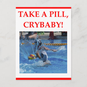Carte Postale water-polo