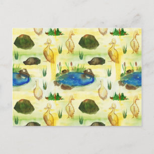 Carte Postale Watercolor