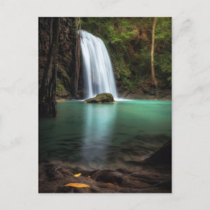 Carte Postale Waterfalls   Erawan Waterfall, Thailand