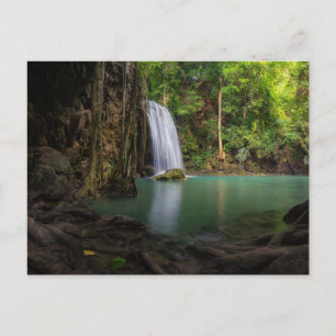 Carte Postale Waterfalls   Spring Rainforest Waterfall Thailand
