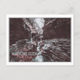 CARTE POSTALE WATKINS GLEN - NEW YORK US