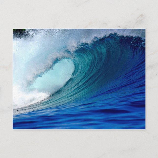 Carte Postale Wave ocean surfing (Devant)