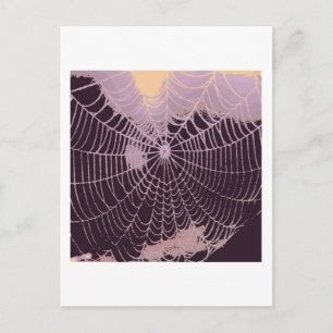 Carte Postale Web Abstrait Spider