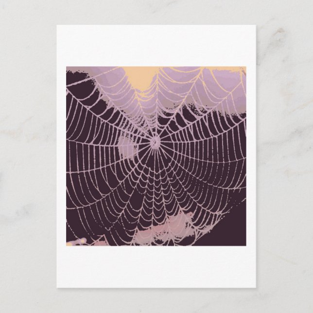 Carte Postale Web Abstrait Spider (Devant)