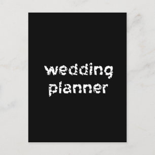 Carte Postale Wedding planner