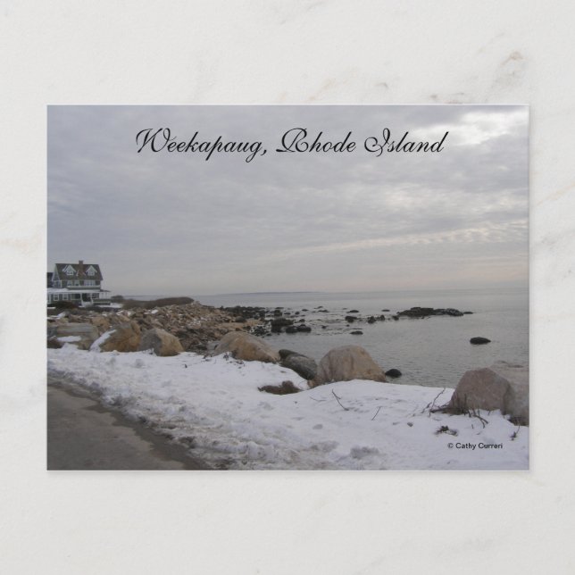 Carte Postale Weekapaug, Rhode Island (Devant)