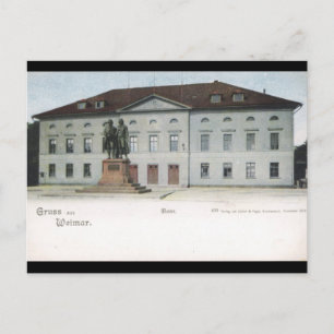 Carte Postale Weimar Hoftheater