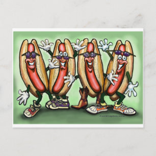 Carte Postale Weiner Party