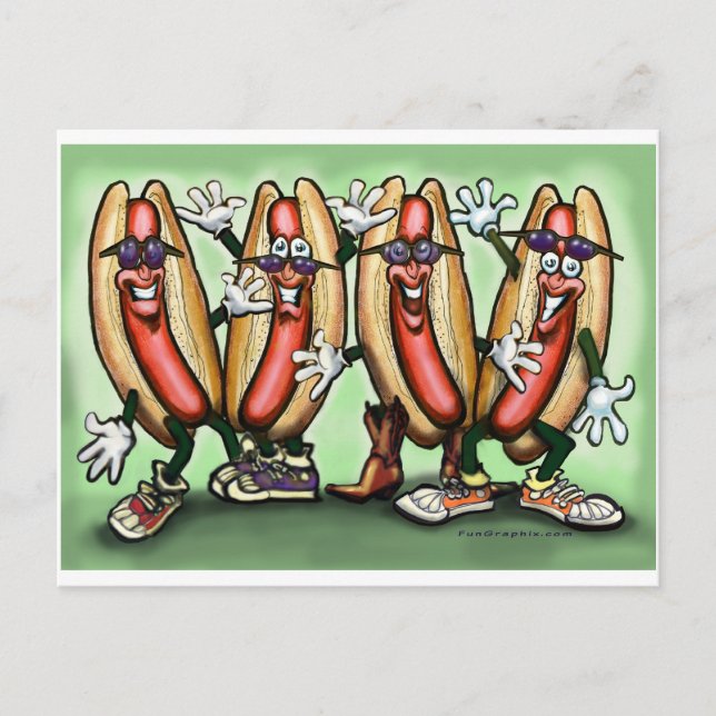 Carte Postale Weiner Party (Devant)