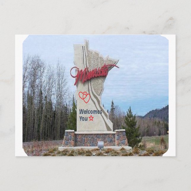 Carte Postale Welcome-to-Minnesota-Wide.png (Devant)