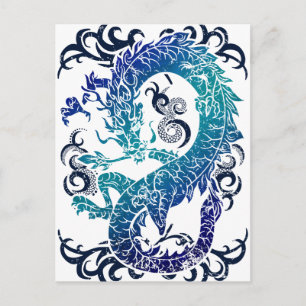 Carte Postale Wellcoda Imaginaire Dragon jeu de mythe du Trône