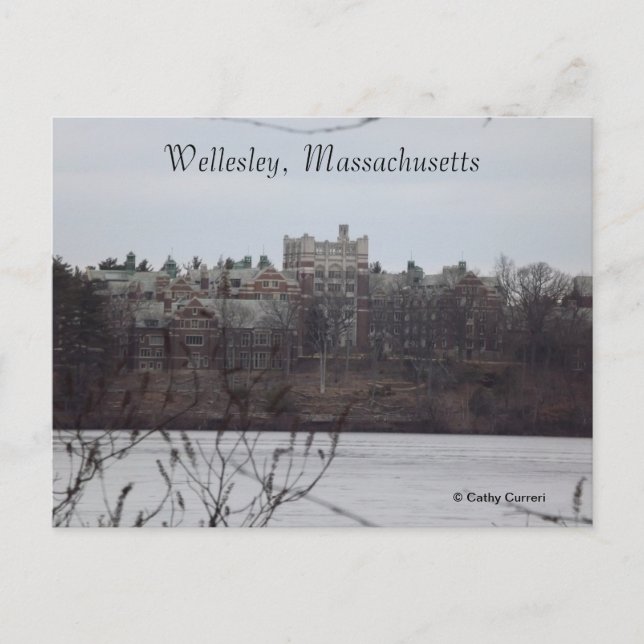 Carte postale Wellesley, Massachusetts (Devant)