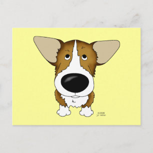 Carte postale Welsh Corgi