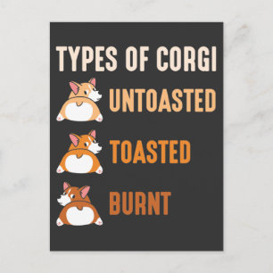 Carte Postale Welsh Corgi Amoureux des chiens cadeau animal ador