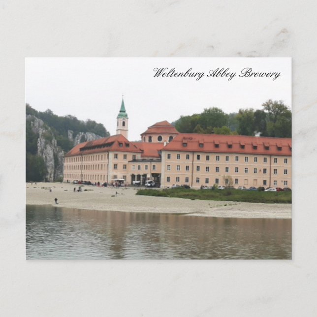 Carte Postale Weltenburg Abbey Brasserie, monastère du Danube Al (Devant)