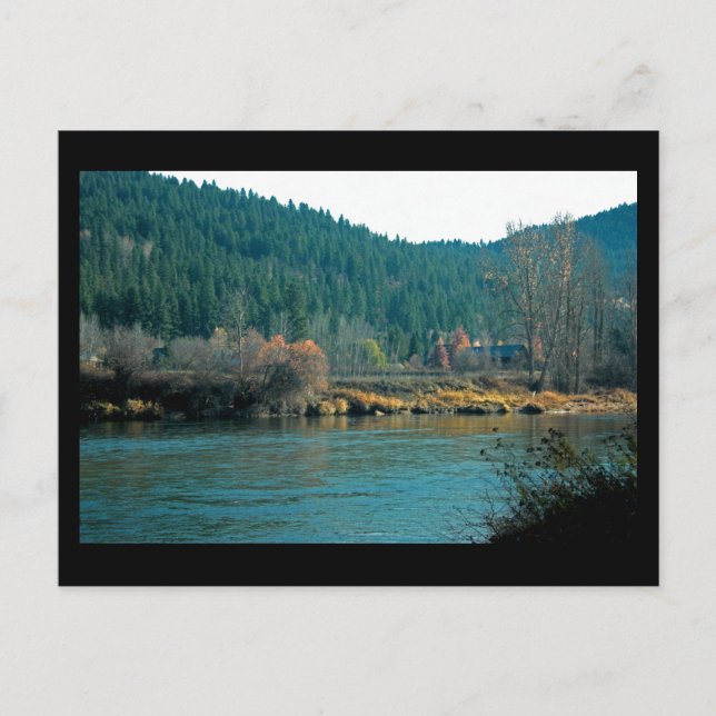 Carte Postale Wenatchee River, Leavenworth WA Mini Imprimer (Devant)