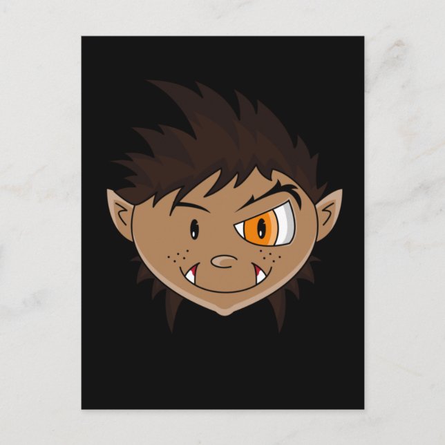 Carte postale Werewolf Ado Terror (Devant)