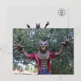 Carte postale Werewolf / Wolf Man