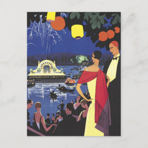 Carte Postale West Egg Gatsby