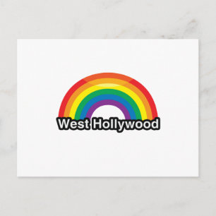 CARTE POSTALE WEST HOLLYWOOD