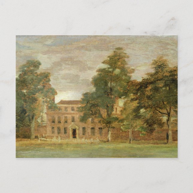 Carte Postale West Lodge, East Bergholt (Devant)