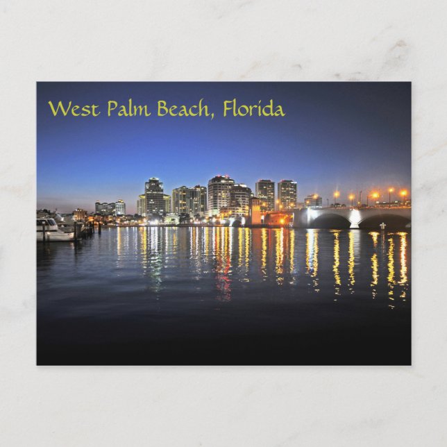 Carte Postale West Palm (Devant)