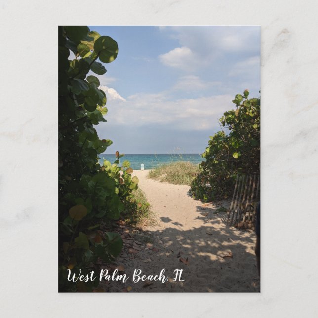 Carte postale West Palm Beach (Devant)