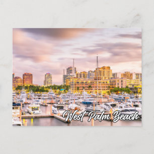 Carte Postale West Palm Beach, Floride, USA
