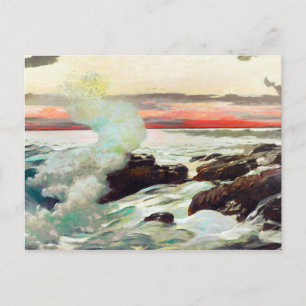 Carte Postale West Point, le cou de Prout par Winslow Homer