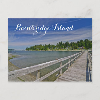 Carte Postale West Port Madison sur l'île de Bainbridge