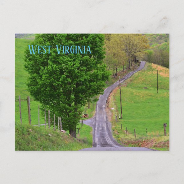 Carte postale West Virginia (Devant)