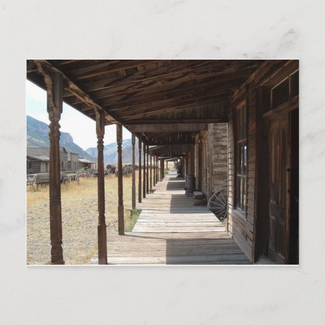Carte Postale Western Boardwalk (Devant)