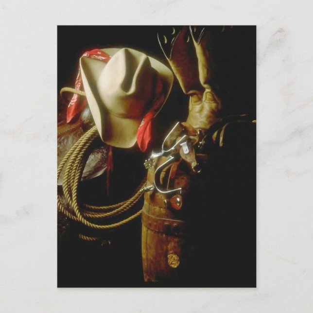 Carte postale Western Cowboy Cowgirl All Occasion  (Devant)