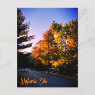 Carte Postale Westerville Ohio à l'automne