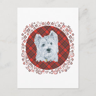 Carte Postale Westie