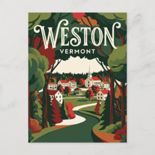 Carte Postale Weston États-Unis