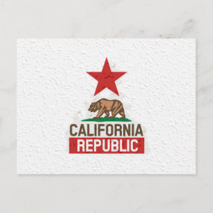 Carte Postale Wet California